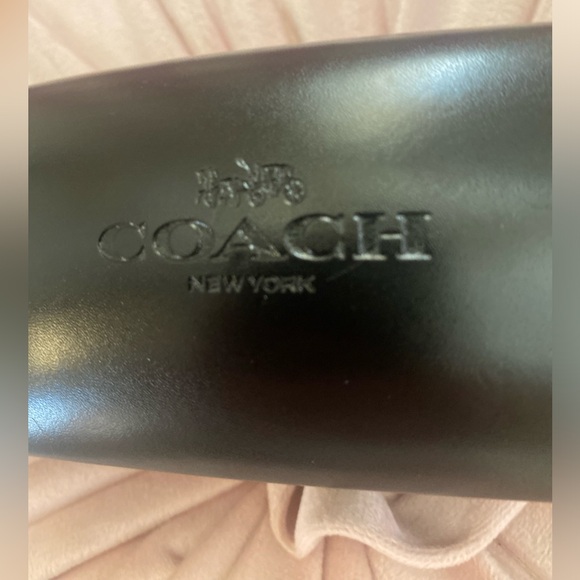 Coach Eye/Sunglasses Case EUC black Sunglasses Case ~🎀 BUNDLE & SAVE - Picture 2 of 9